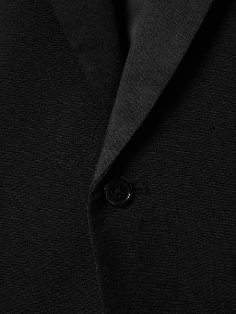 Reiss Knightsbridge Single-Breasted Tuxedo Blazer Wool-Blend