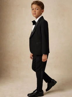 Reiss Knightsbridge Tuxedo broek van satijn met strepen