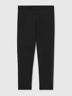 Reiss Knightsbridge Tuxedo broek van satijn met strepen
