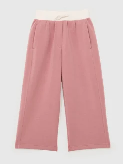 Reiss Laney Wide-Leg Interlock Drawstring Joggers