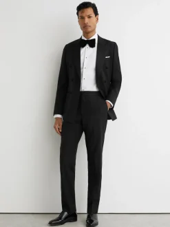 Reiss Poker tailored-fit wol-Blend Broeken