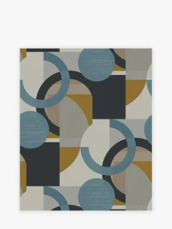 Retro Geometric Shapes 10M Wallpaper