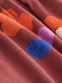 Retro Orange - Jersey Dress (3mths-7yrs)