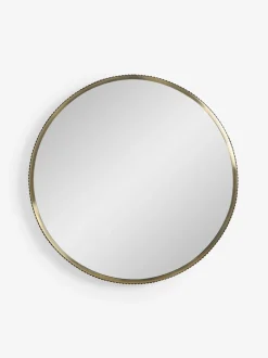 Rib Round Bathroom Wall Mirror