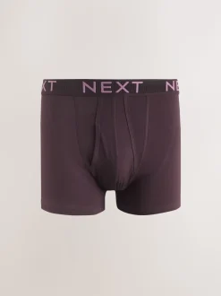 Rich Blue/ Red - Verpakking van 10 - Boxershorts met A-voorkant