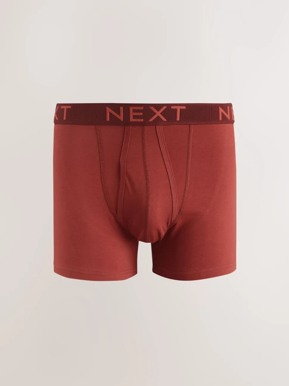 Rich Blue/ Red - Verpakking van 10 - Boxershorts met A-voorkant