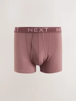 Rich Blue/ Red - Verpakking van 10 - Boxershorts met A-voorkant