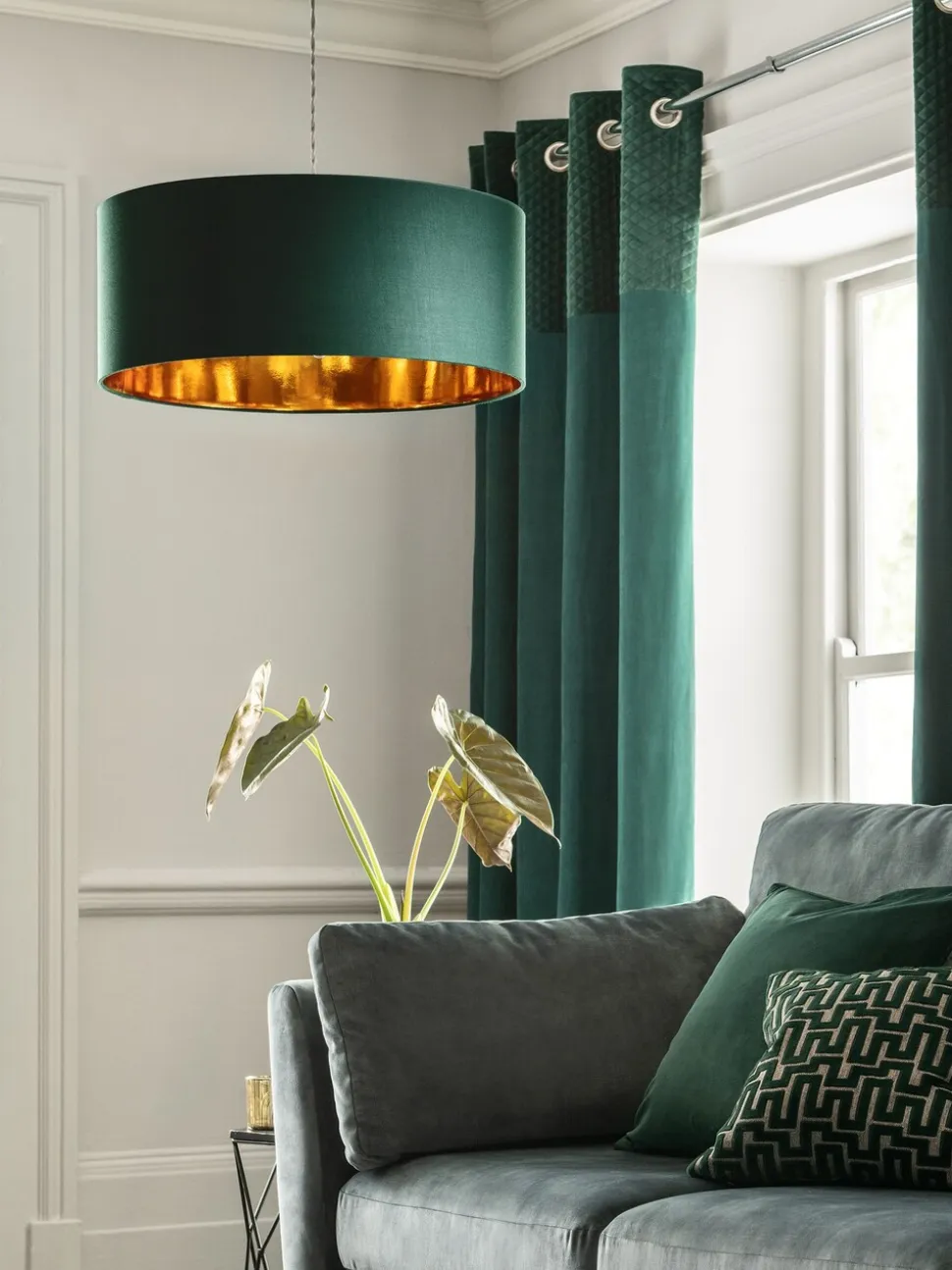 Rico plafondlamp met gemakkelijk te monteren kap