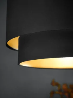 Rico plafondlamp met gemakkelijk te monteren kap