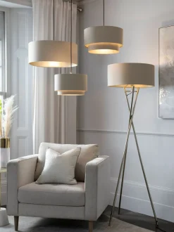 Rico plafondlamp met gemakkelijk te monteren kap