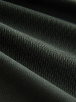 Rijk olijfgroen - Slim Fit - Piqué poloshirt met korte mouwen