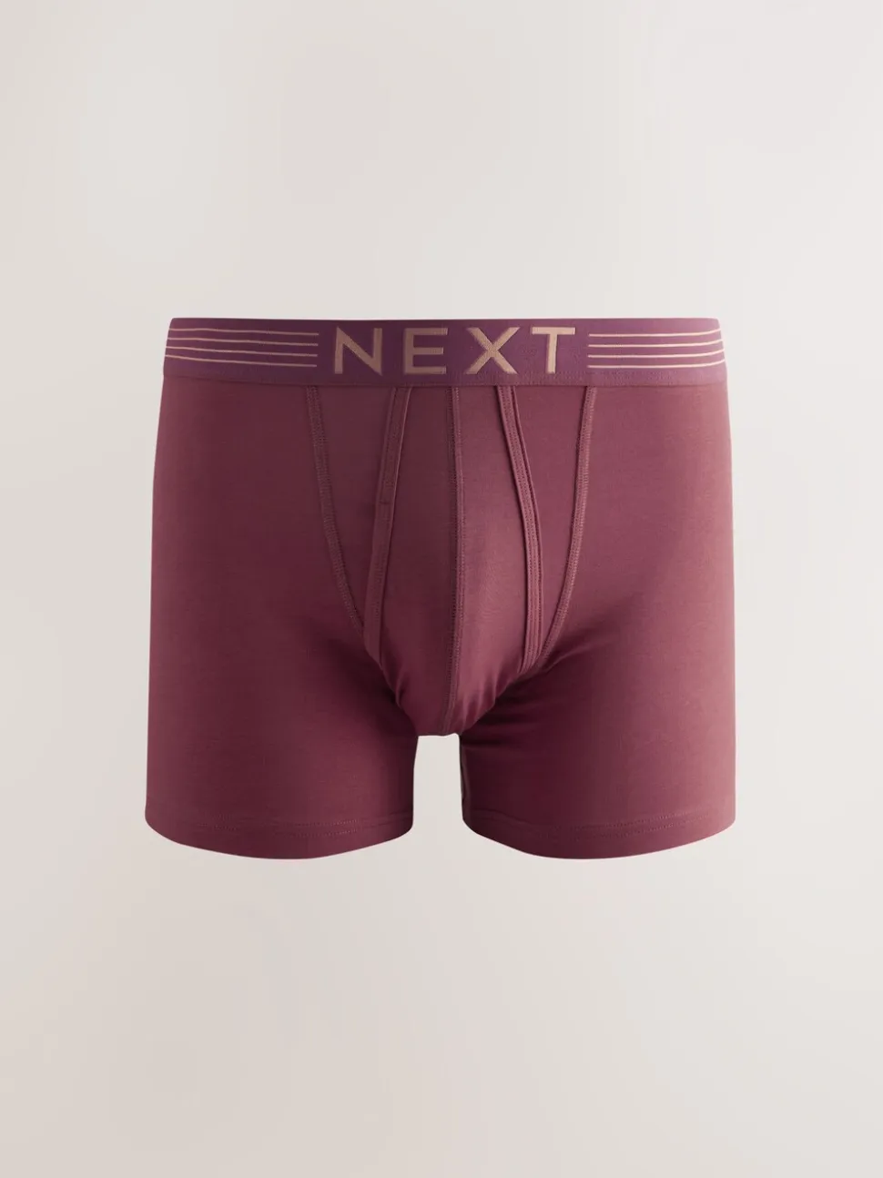 Rijke marineblauw/paars/oranje - Verpakking van 10 - Boxershorts met A-voorkant