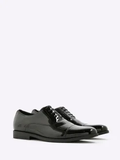 River Island - Lakleren derbyschoenen