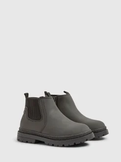 River Island Borg Lined Chelsea Boots