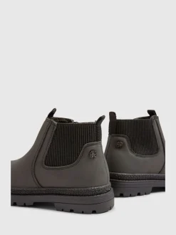 River Island Borg Lined Chelsea Boots