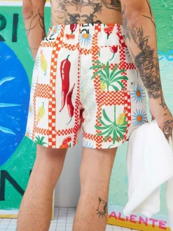 River Island Chilli Swim Shorts