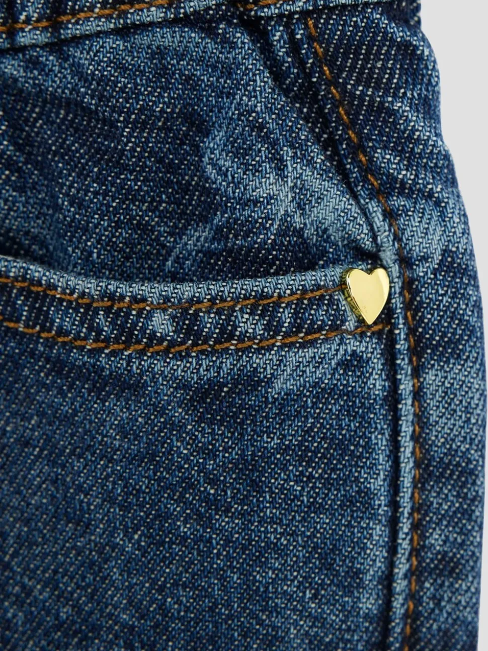 River Island Denim Bow Jeans