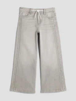 River Island Girls Pull On Wide Jeans