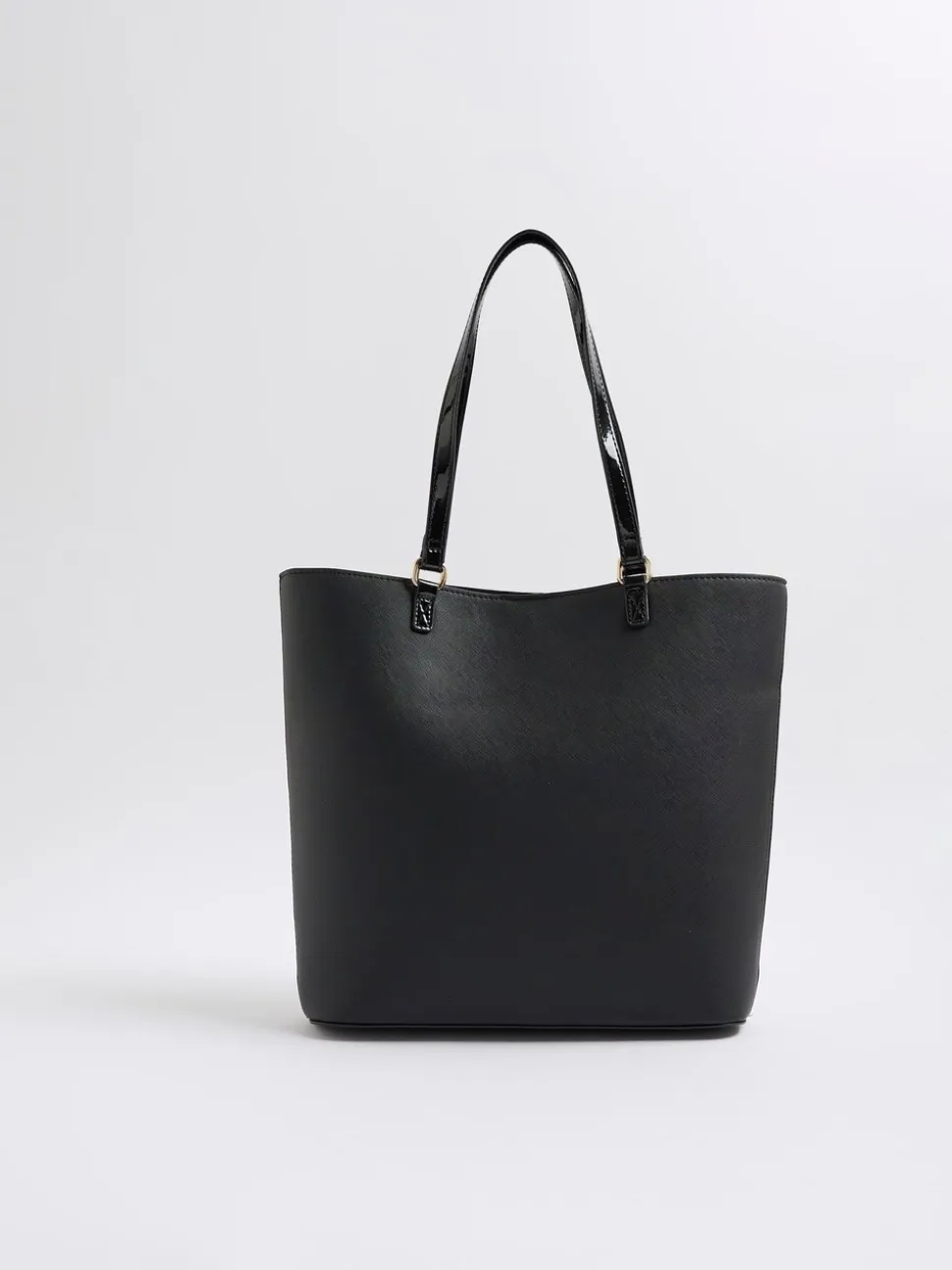 River Island Heart Lock Pocket Shopper Bag