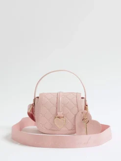 River Island Heart Monogram Kendal Cross-Body Bag