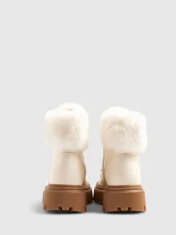 River Island Lace Up Hiker Boots