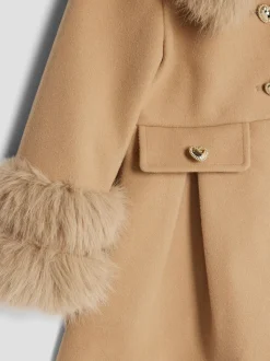 River Island Longline Wool Coat