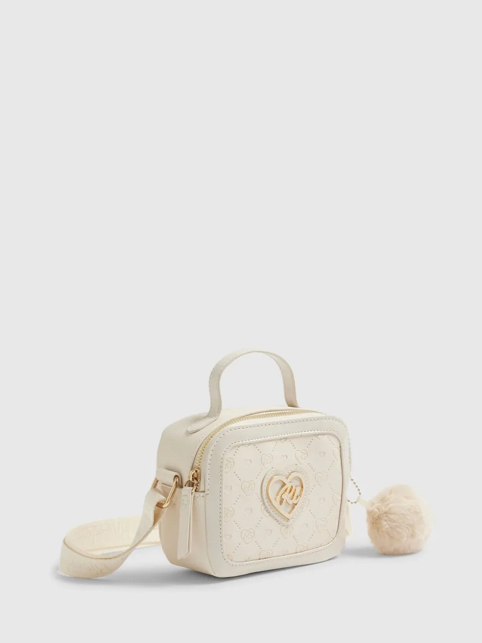 River Island Monogram Box Cross-Body Bag