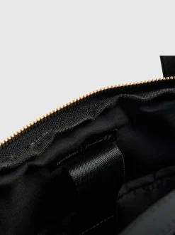 River Island Patent Monogram Laptop Case Bag