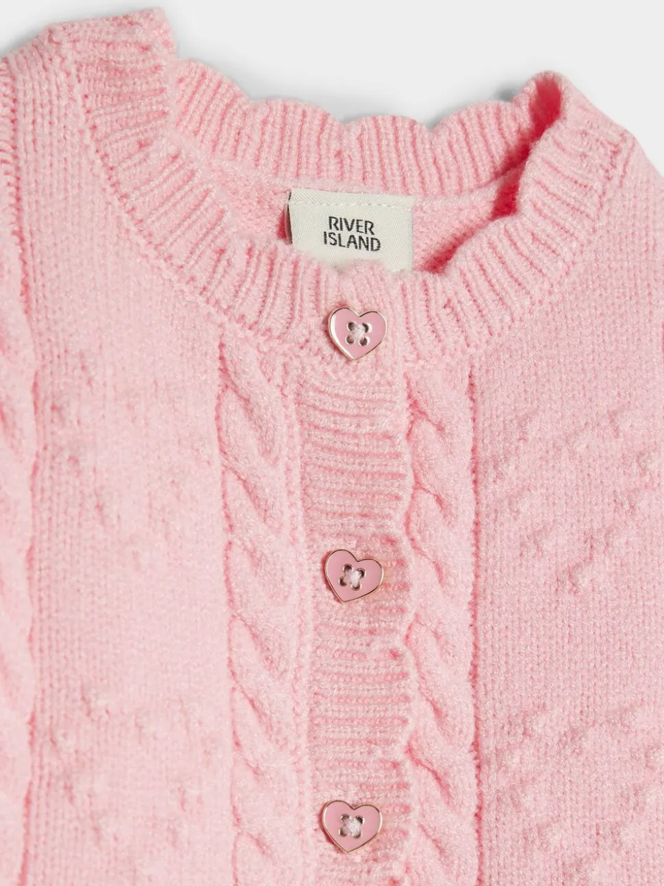 River Island Peplum Knitted Bow Cardigan and Legging Set