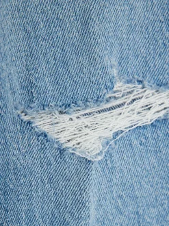 River Island Ripped Straight Jeans
