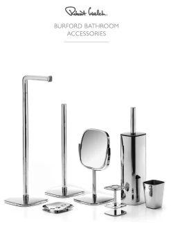 Robert Welch Burford vloertoiletrolhouder