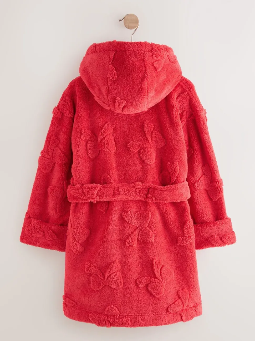 Rode strik - Fleece kamerjas (9mnd -16jr)