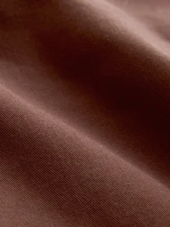 Roestbruin - Slim Fit - Stretchy chino