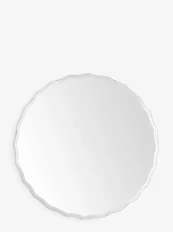Ronde geschulpte wandspiegel 60x60cm