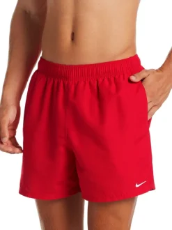 Rood - 5 inch - Nike Essential volley-zwemshort