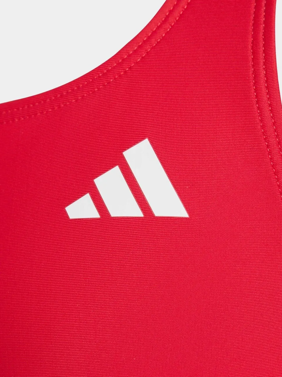 Rood - adidas Badpak met V-rug voor kinderen