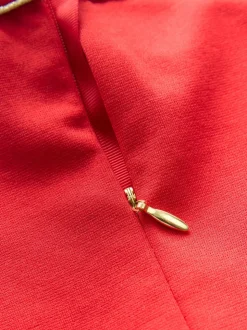 Rood - Baker by Ted Baker - Ponté jurk