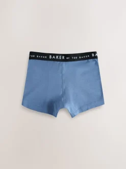 Rood - Baker by Ted Baker jongens boxershorts verpakking van 5
