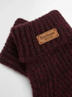 Rood - Barbour® Pendle Knitted Gloves