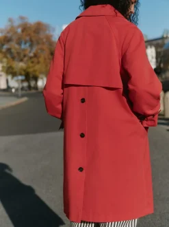 Rood - Dolly Trench Coat