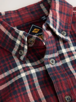 Rood - Geruit Superdry hemd