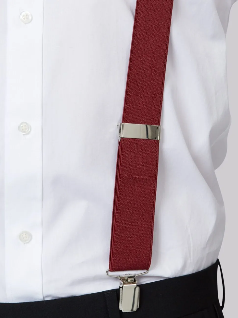 Rood - MOSS clip-bretels