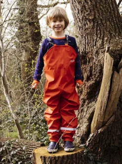 Rood - Muddy Puddles - Waterdichte tuinbroek voor regendagen