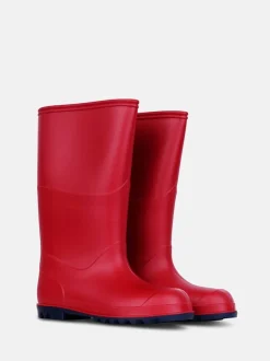 Rood - Muddy Puddles klassieke waterdichte regenlaarzen