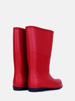 Rood - Muddy Puddles klassieke waterdichte regenlaarzen