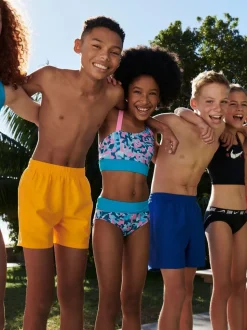 Rood - Nike - Volley zwemshort van 4 inch
