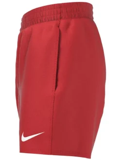 Rood - Nike - Volley zwemshort van 4 inch