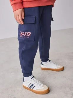 Rood - set van Baker by Ted Baker sweatshirt en cargojoggingbroek