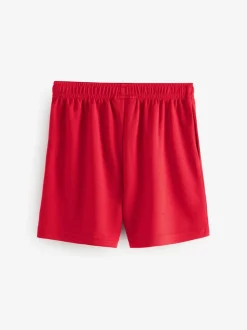 Rood - Sportshort (3-16 jr)