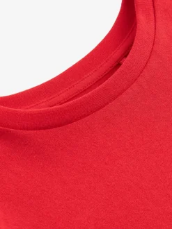 Rood - T-shirt (3-16 jr)